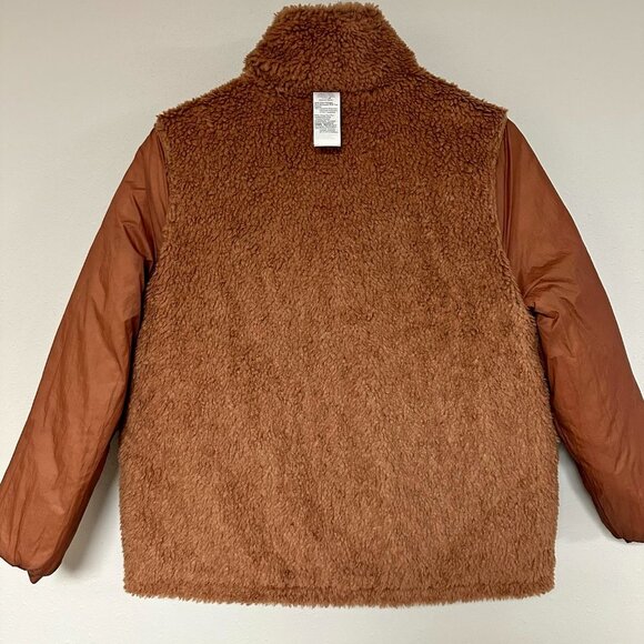 Madewell Reversible Sherpa Puffer Jacket - Picture 10 of 14